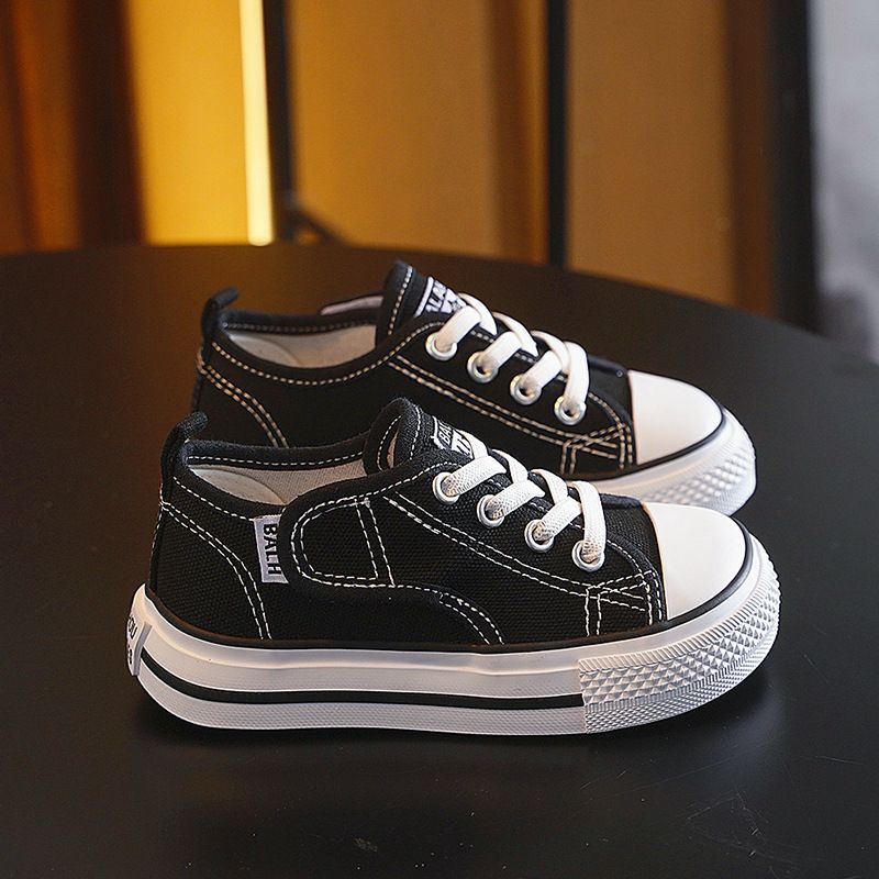 Kids Canvas Sneakers for Toddler Sport Casual Shoes Fashion Youth Children Flats Canvas Shoes Cutefeet Boys Girls Kids Loafers Large Sizes 20 - 37