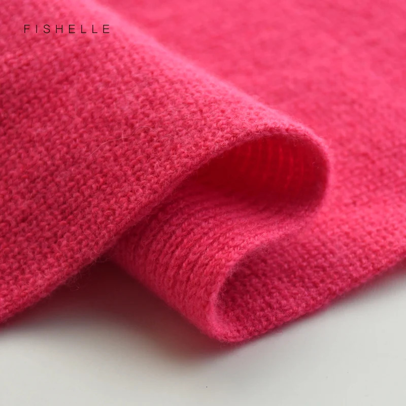 cashmere knitted scarves rose red pink white wool women winter scarf adults warm thick wool scarf s ren 250610