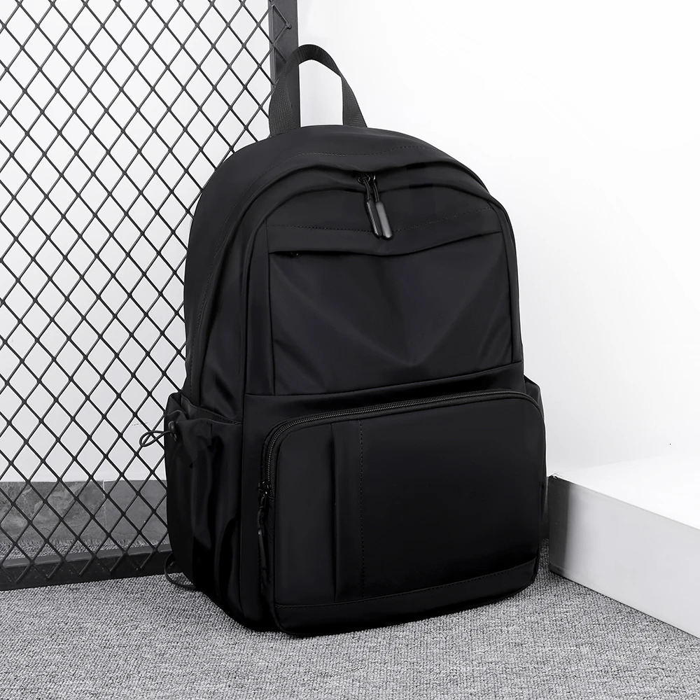 Mens and womens travel backpacks laptop backpacks university backpacks waterproof black 250609