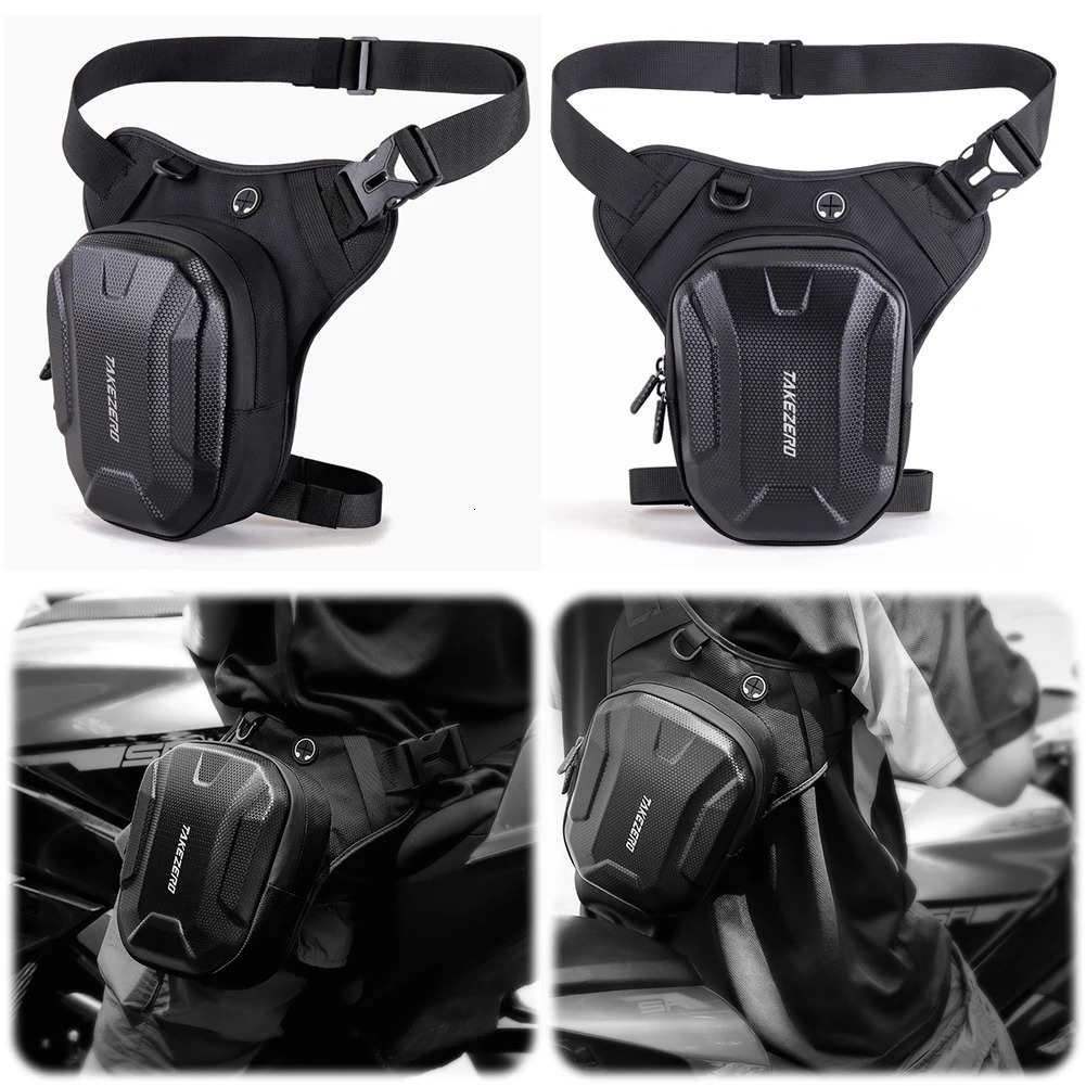 Tactical Travel Bag Waterproof Motorcycle Waist Leg Men Hip Bum Pack Side Ride Bags Outdoor Casual Fanny 250612