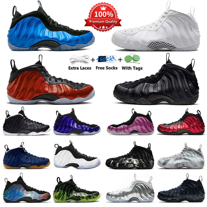 Designer Basketball Shoes Mens Sports Sneakers Galaxy Triple White Royal Metallic Penny Red Anthracite Black Volt Chrome Dream World Men Trainers