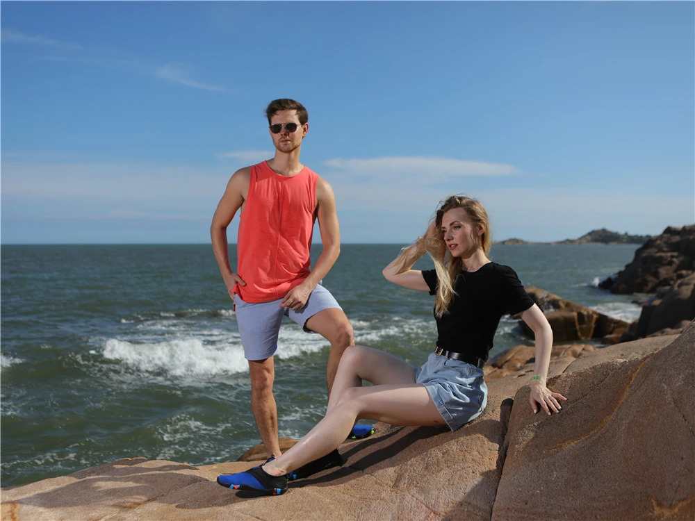 Men Aqua Shoes Women Water Shoes Sport Barefoot Outdoor Upstream Sneakers For Beach Swimming Diving Fitness Yoga Footwear 250609