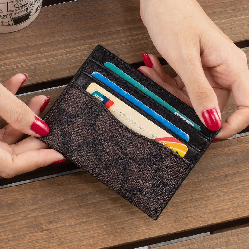 Women's Fashion Compact Ultra-thin Mini Cute Style Personalized Card Case High-end Driver's License Wallet Integrated Bag