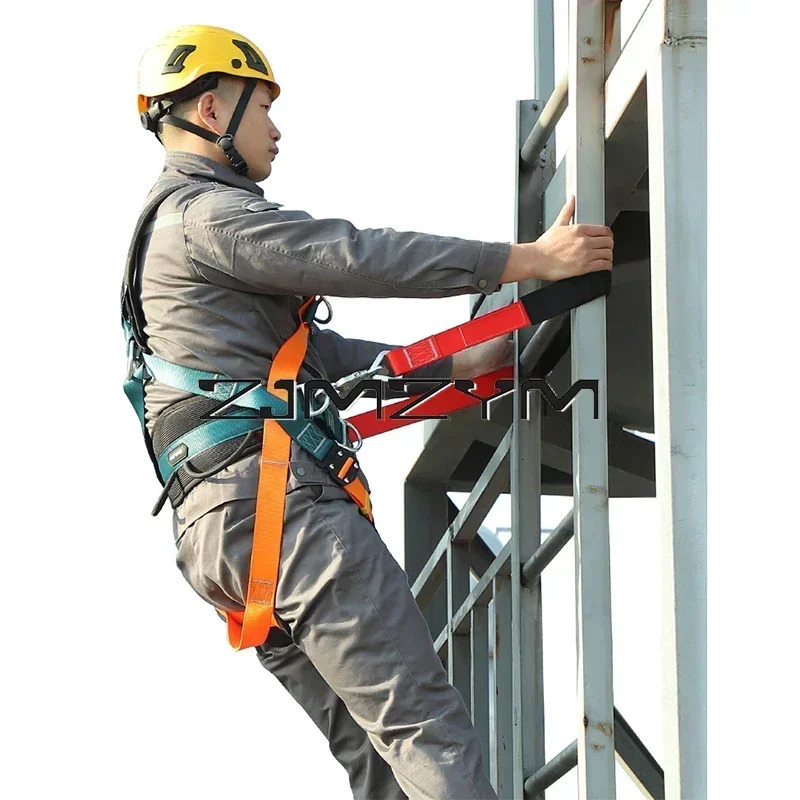 Single Waist Outdoor Pole Climbing Safety Belt HighAltitude Anti Fall Electrician Fence Equipment 250611