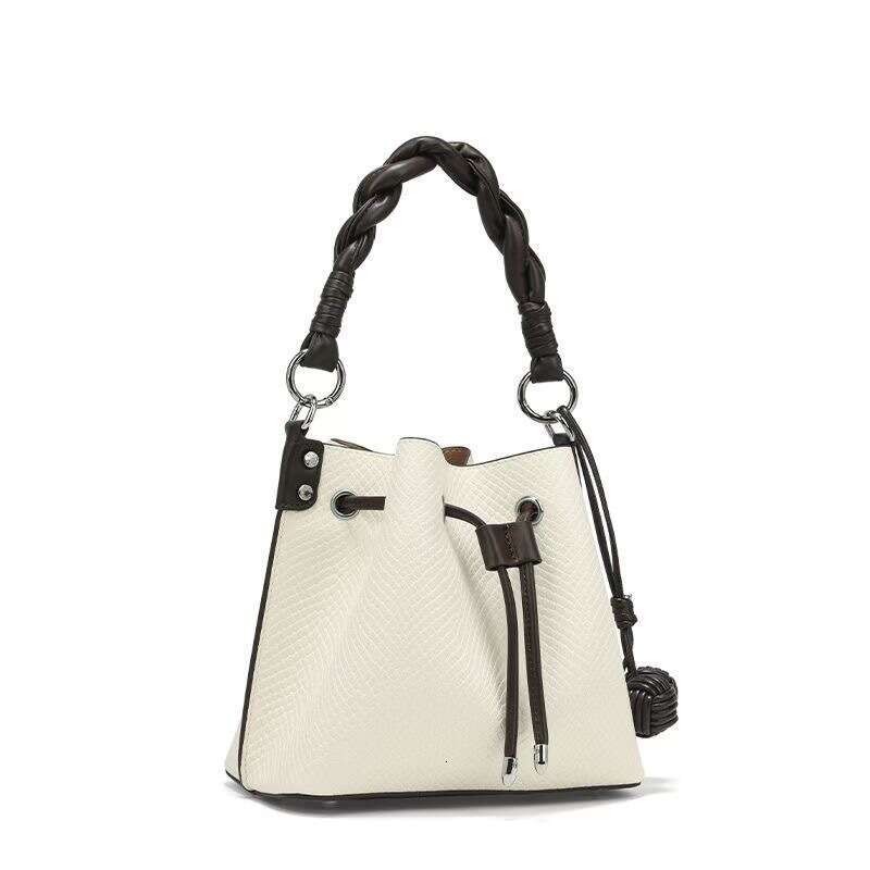 for Bucket COCIO Color-Block Women 2024 New Niche Fashion Underarm Casual Korean Style Shoulder Crossbody Bag