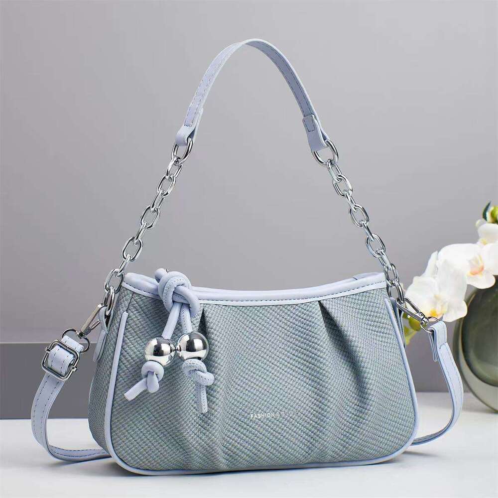 New Chinese Style Handheld Cloud Fashion Underarm High-end Trendy Chain Shoulder Crossbody Bag