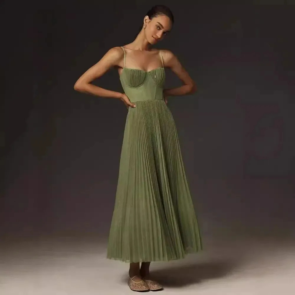 Sexy Evening Dress Arrival OpenBack Long Sleeveless Deep V Slimming Smooths Your Silhouette Bridesmaid Gown Women 250704