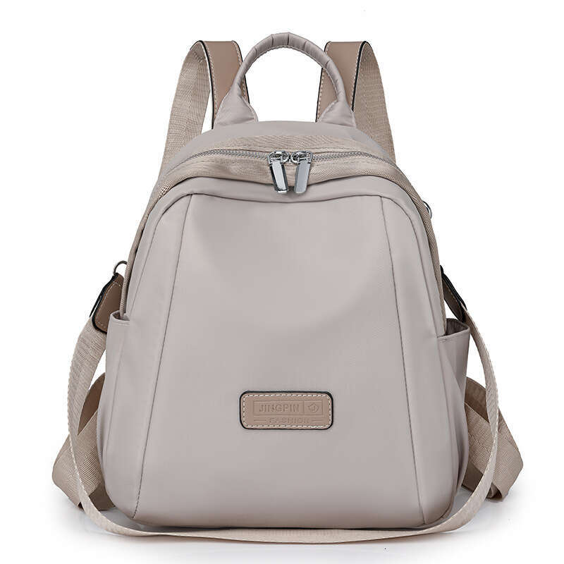 Bag Middle 2025 Simple INS Niche Solid Color Backpack for Female Junior High School Students Forest Style