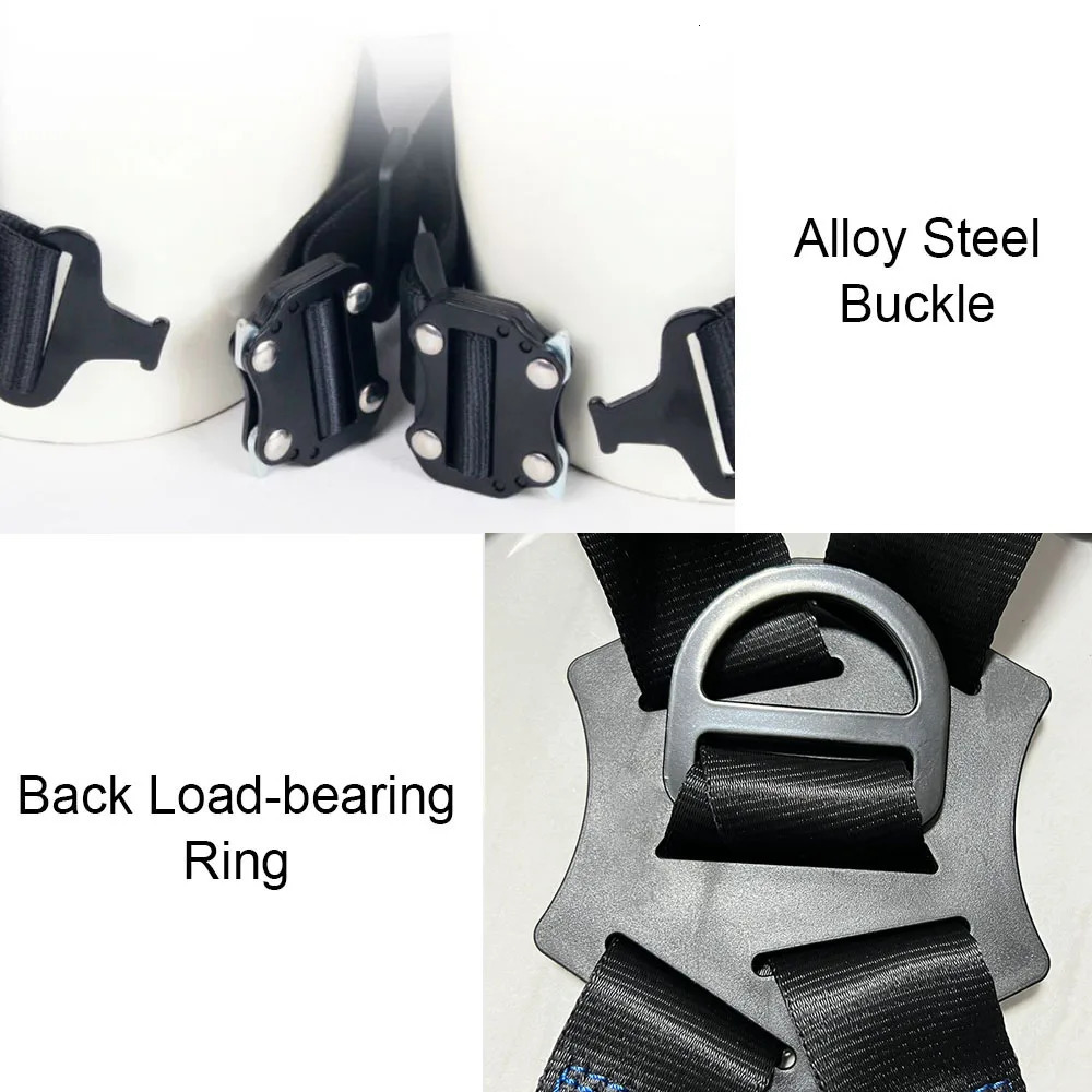 Highaltitude Work Harness Five Point Safety Belt Outdoor Rock Climbing Training Electrician Construction Protective Equipment 250611