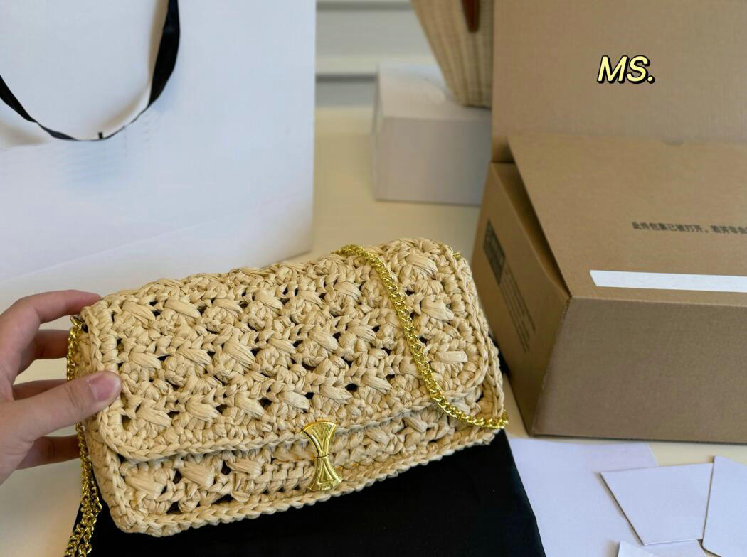 Designer Shoulder bag Tote Beach handbag crossbody Lafite straw Bag Hooked Plus Large Shopping bag for women woman fashion handbags