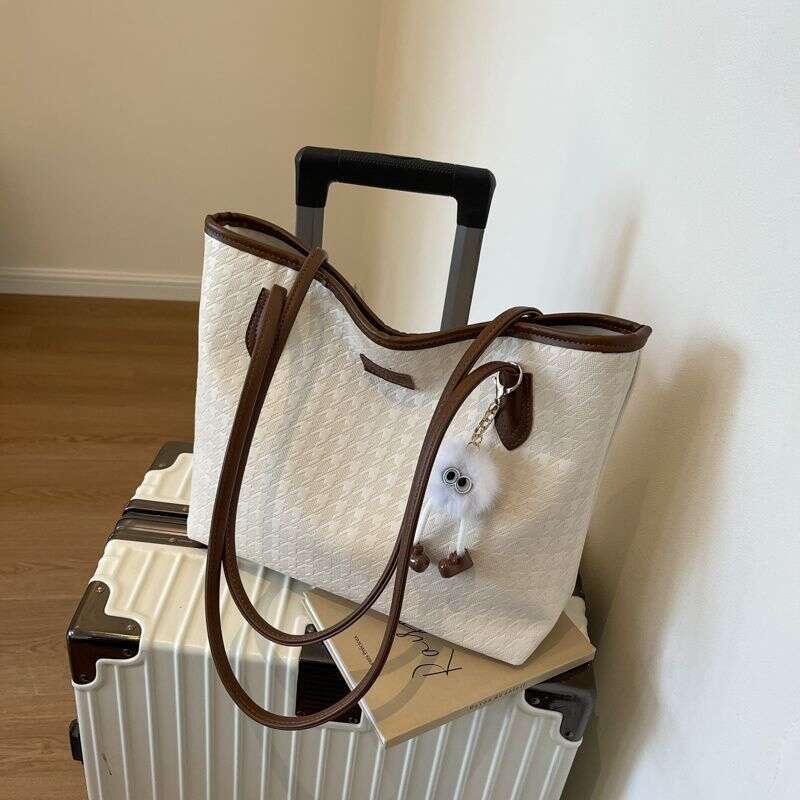 Large Capacity Women, New Casual Shoulder for Work, College Students, Class, Commuting Tote Bag