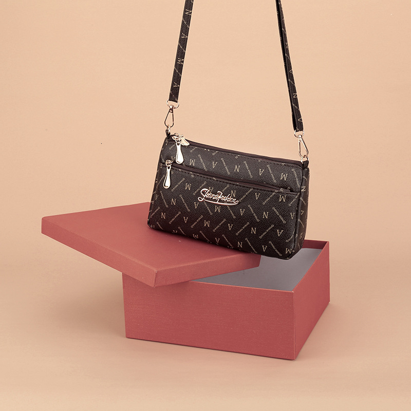 Free Shipping 2025 New Designer Bag Fashionable Multi-layer Women's Mobile Phone Handbag High-end Casual High-quality Shopping Bag