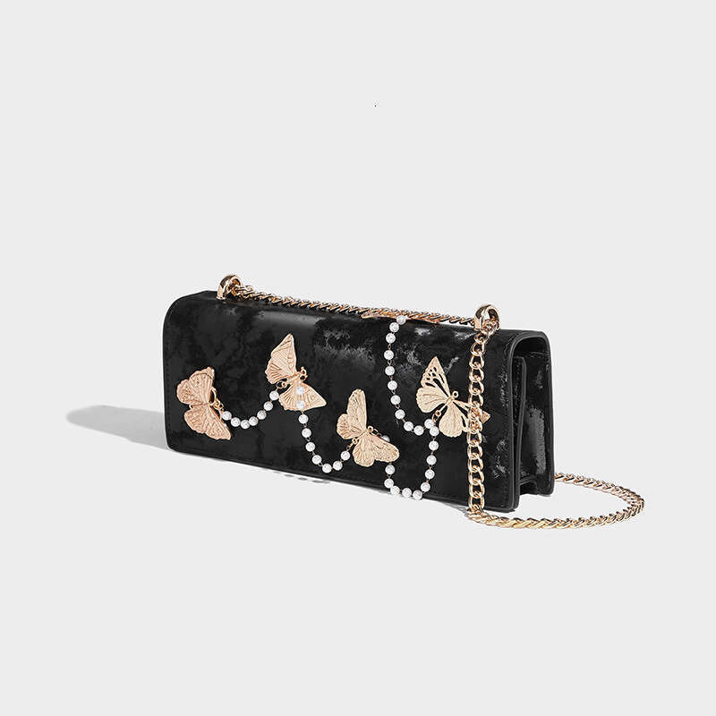 Design handbag Shoulder bag women's New Fashion Versatile Underarm High-End Sweet Chain Bag
