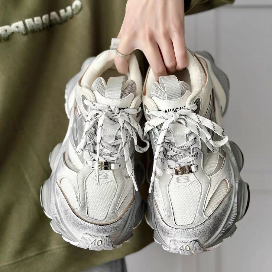 2025 Summer Men s Board Shoes Fashion Designer Trendy New Multi Functional Breathable Retro Thick Soled Sports Shoes Outdoor Leisure Running Shoes