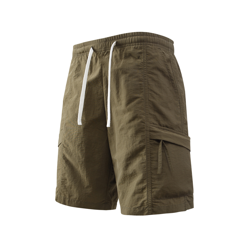 Summer New Men's Cargo Pants, Trendy Retro Straight-Cut Five-Inch Shorts, Designer American-Style Loose Plus Size Casual Shorts