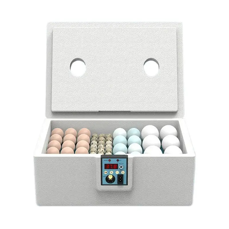 Egg Incubator Intelligent Poultry Brooder Automatic Turning Coop Bird Quail Chicken Poultry Farm Hatcher Incubation Tool 250613