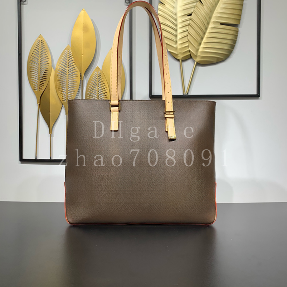 Luxury Tote Bag Diamond quality Designer Shoulder Bag 43CM Genuine Leather Handbag With box LM05A1