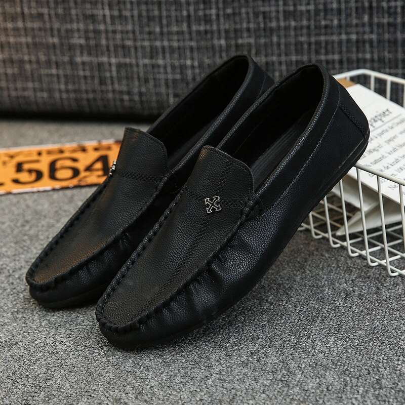 Spring Loafers Soft Sole Casual for Young Men Korean Style hot Lazy Men's Shoes
