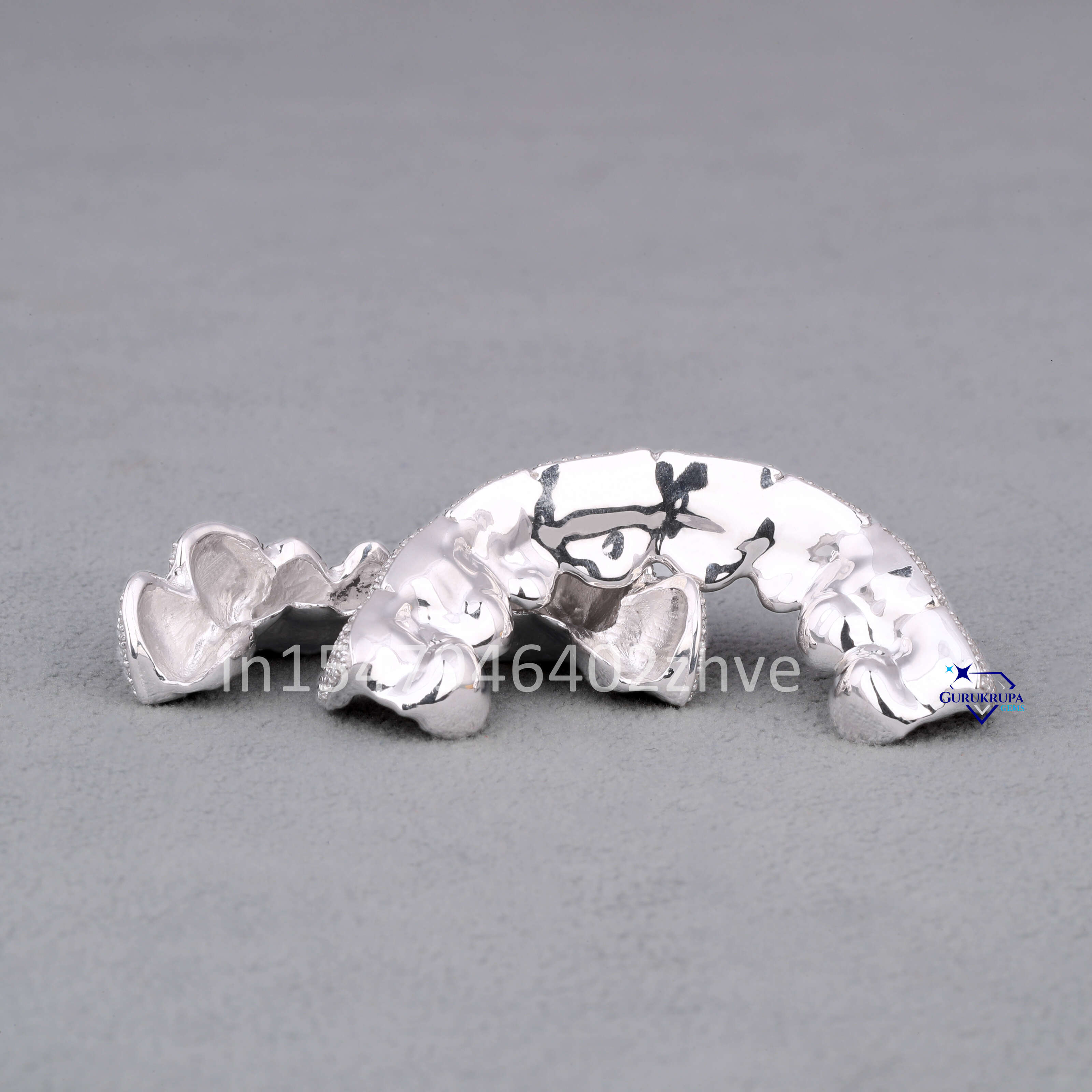 925 Sterling Silver Moissanite Dental 16 Custom Teeth Grillz for Men Women Hot Selling Fashionable Hip Hop Jewelry Wholesale