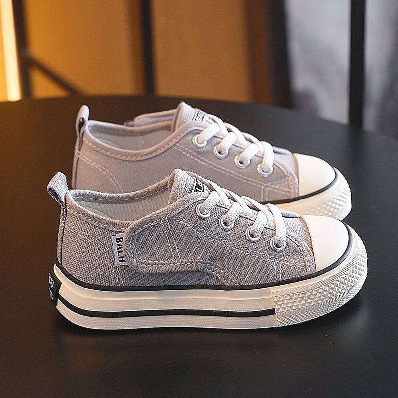Kids Canvas Sneakers for Toddler Sport Casual Shoes Fashion Youth Children Flats Canvas Shoes Cutefeet Boys Girls Kids Loafers Large Sizes 20 - 37