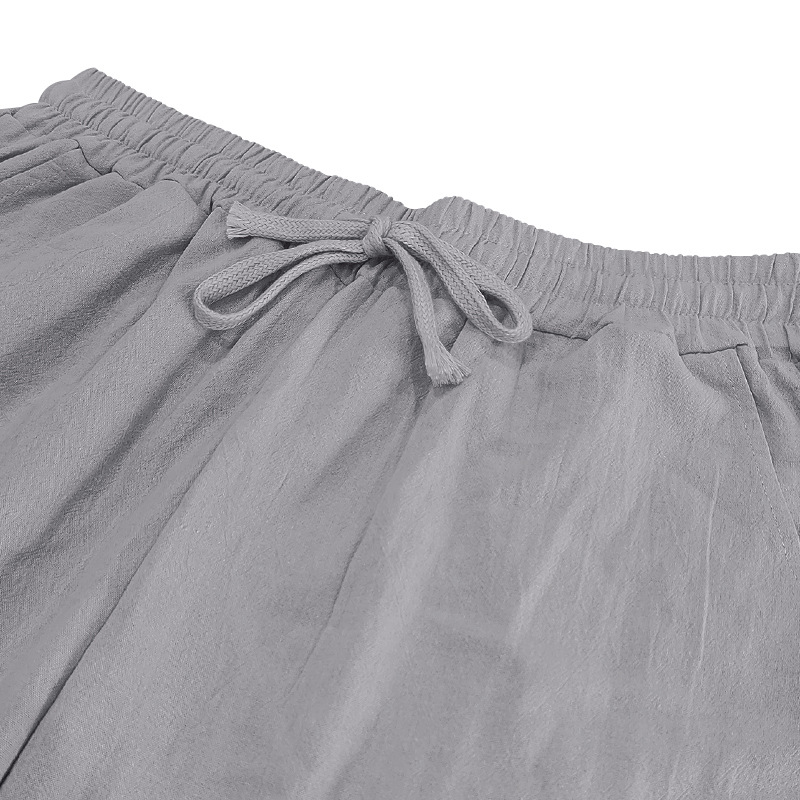 sweatpants pants Designer men's trousers trendy long pants for men loose and casual linen hip-hop beach sports wide-leg for men European size :S-