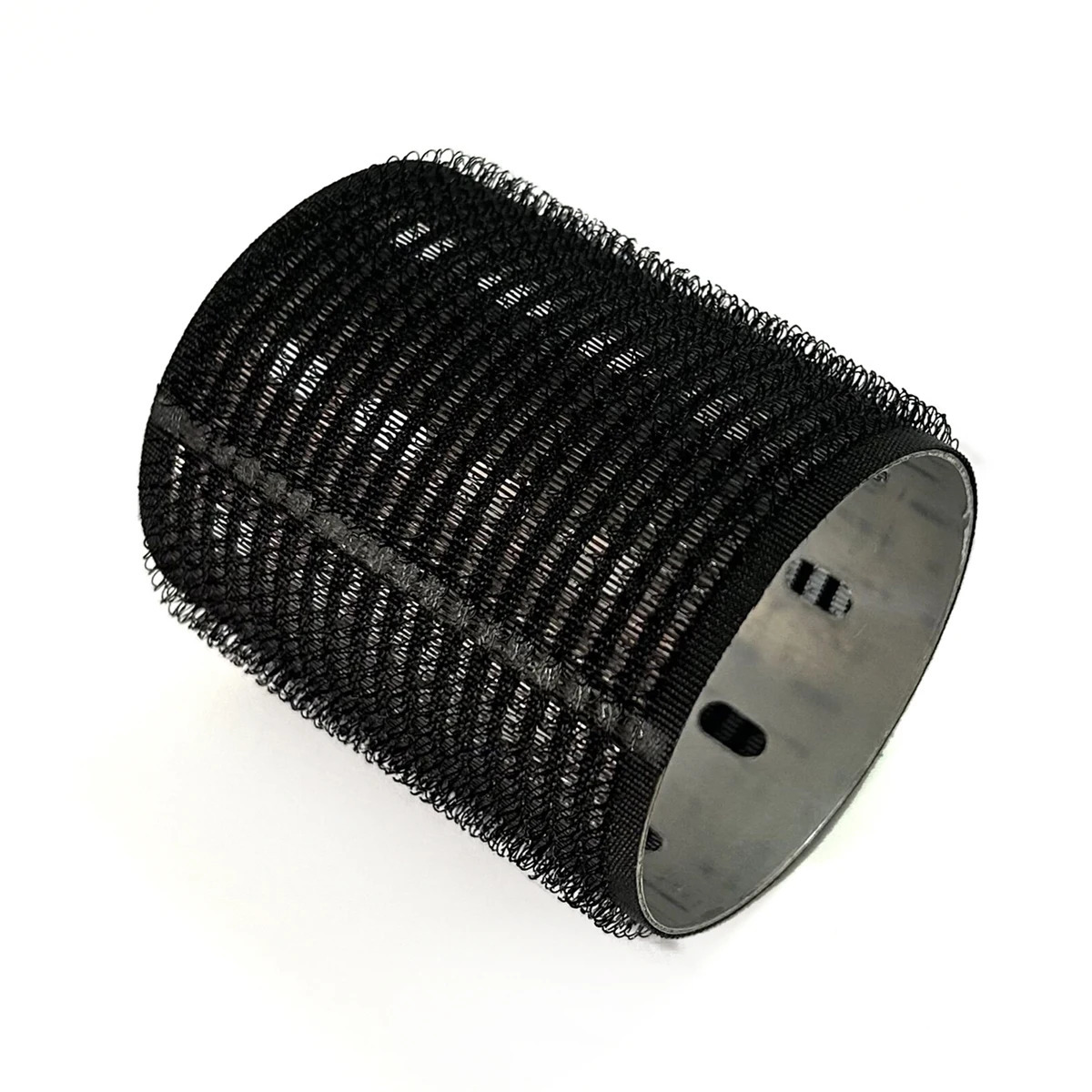 12pcs/set Aluminum Core Black Lazy Hair Rollers Hook Loop Hairdryer Fast Heat Hollow Self Grip Air Bang Raise Sleep Curls 1931 250613
