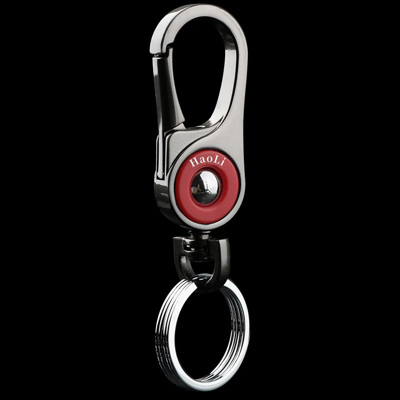 Carabiner Key Clip Edc Ring Loop Hook Car Keychain Creative With Corkscrew Pendant Gift For Man 250606