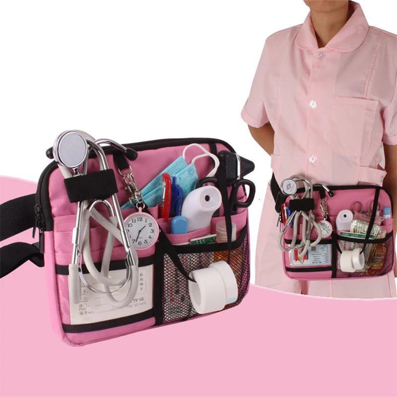 Nurse Fanny Pack Multi Pocket Waist Organizer Belt with Adjustable Strap Pouch Portable 250612