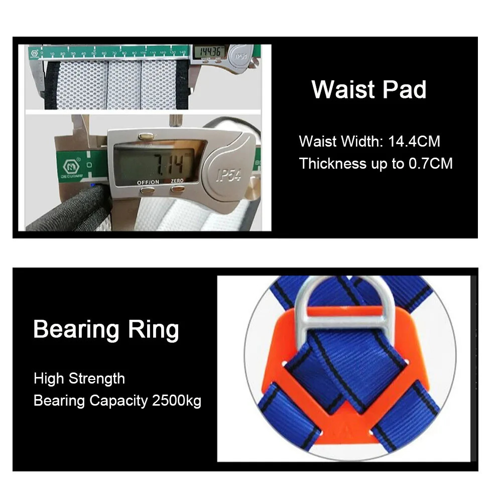 Aerial Work Safety Belt Construction Protection Highaltitude Rock Climbing Outdoor Expand Training Full Safe Rope 250611