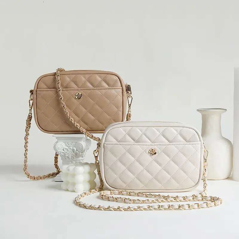 Designer Shoulder Trendy New Dia Grid Bag Chain Women S Crossbody Free shipping