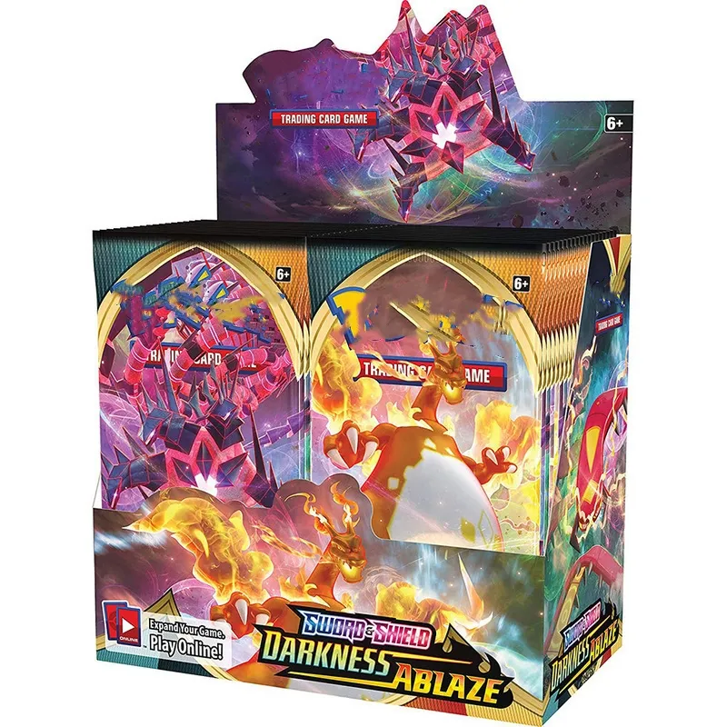 Original Blind Box 360 Booster Packs Pixie English Card Games Cards Tabletop Matchmaking Game Drop Delivery Toys Gifts Puzzles Pocket Monster