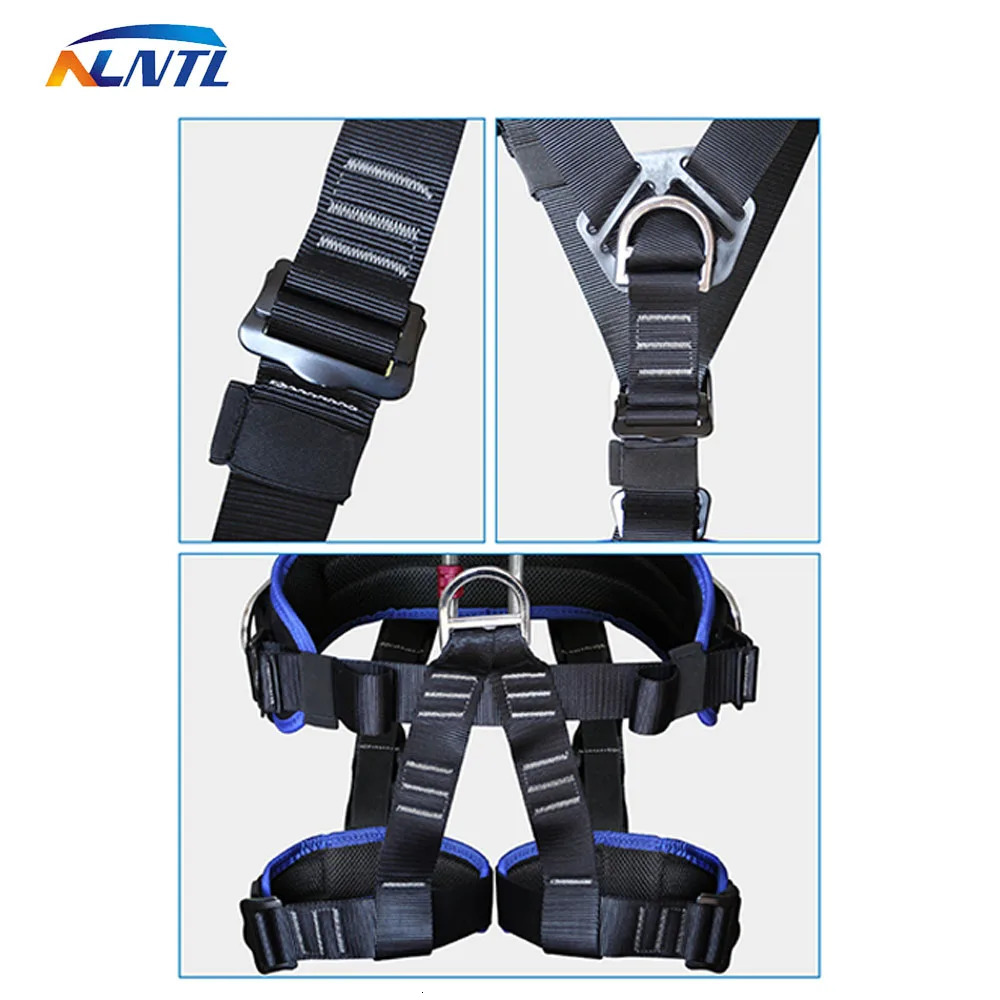 Five Point Work Safety Belt CE Highaltitude Full Rock Climbing Training Rescue Electrician Construction Equipment 250611