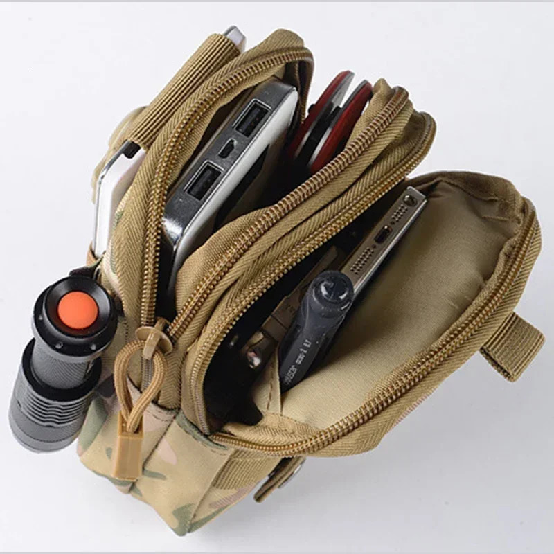Tactical Wait Bag Purse Leg Phone Fanny Pack Biker Portable Multifunctional Leggings Sports Hanging Waist Belt 250612