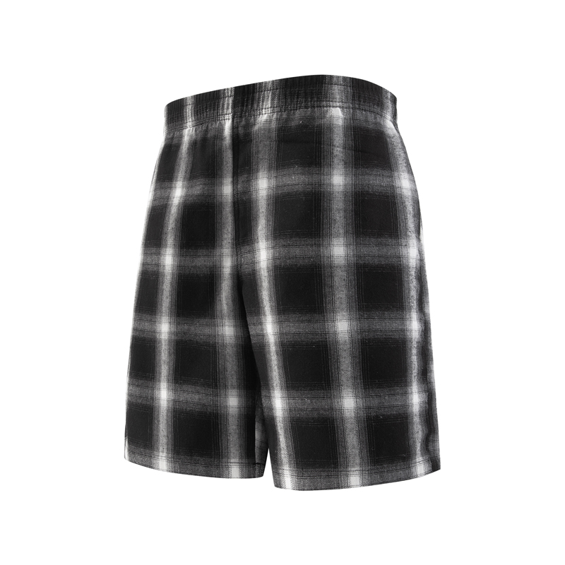 American-style Plaid Athletic Shorts for Men, Designer Summer Wear Trendy Sportswear, Basketball Casual Loose Five-Minute Pants