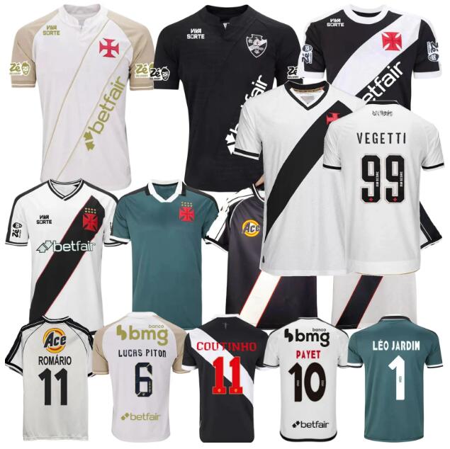 1999 2000 2024 2025 2026 Vasco da Gama COUTINHO Soccer Jerseys PAYET VEGETTI FONSECA SFORZA PITON 24 25 26 football shirt