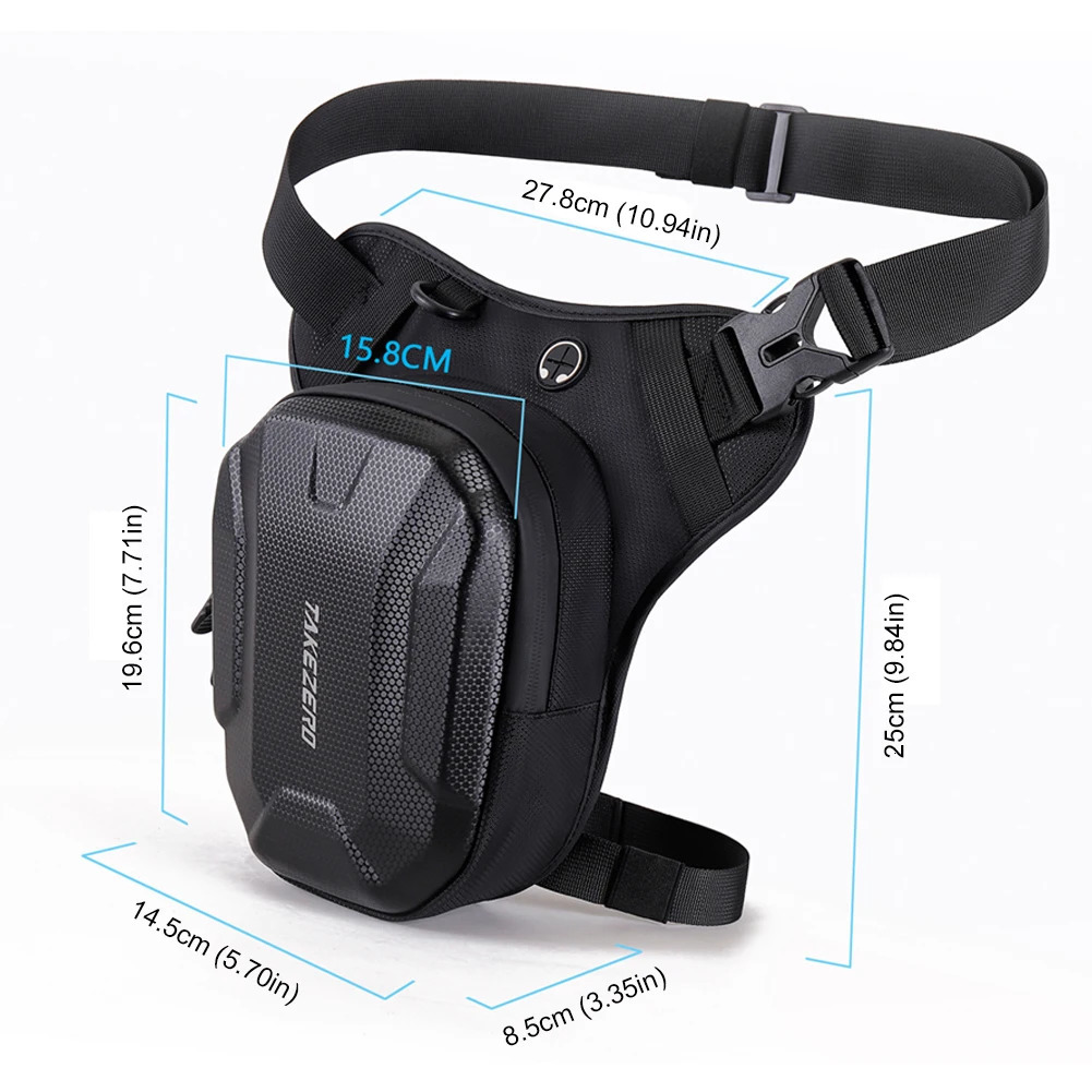 Tactical Travel Bag Waterproof Motorcycle Waist Leg Men Hip Bum Pack Side Ride Bags Outdoor Casual Fanny 250612