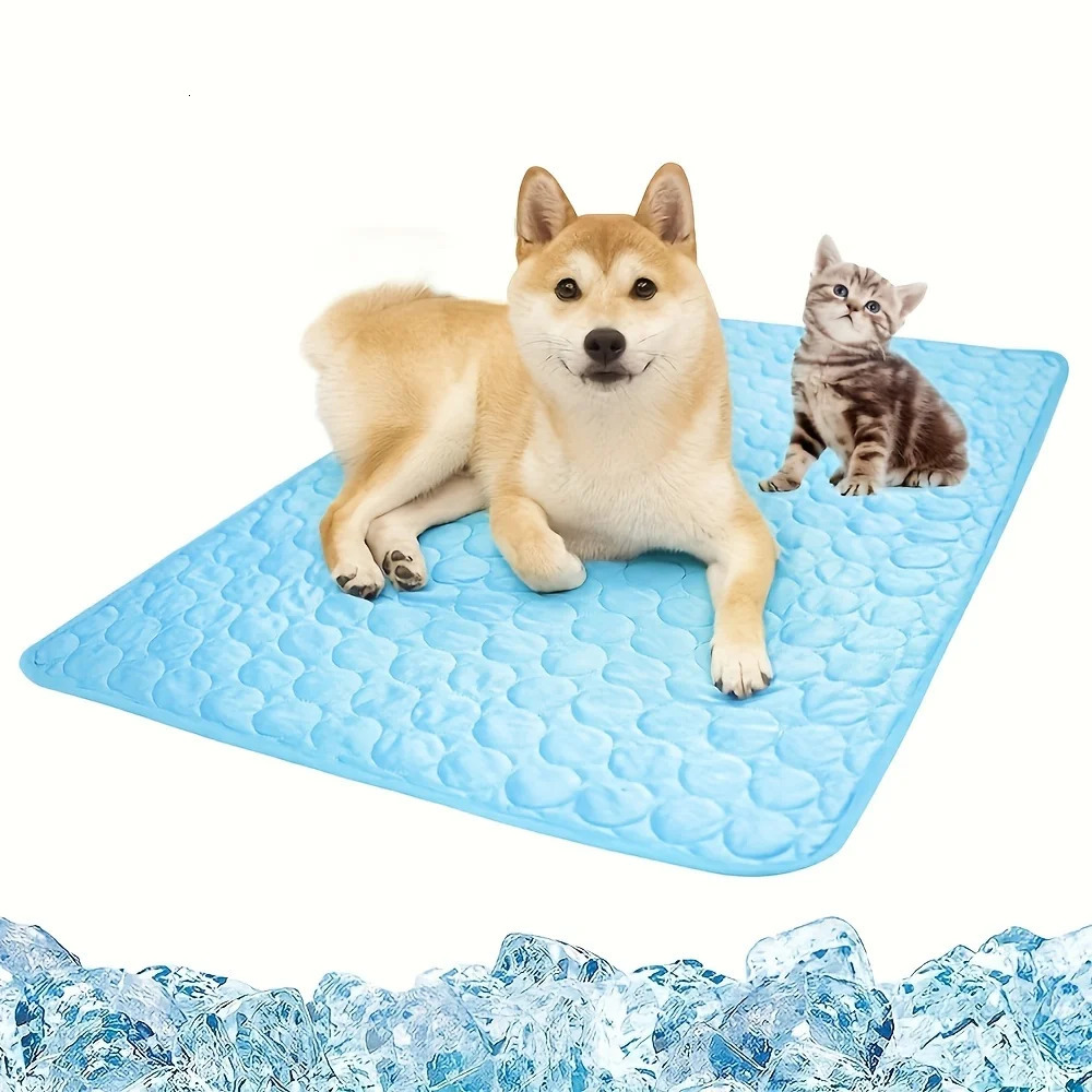 Summer pet mat pet ice mat doghouse dog mat pet ice silk mat cat cooling mat pet supplies universal 250614