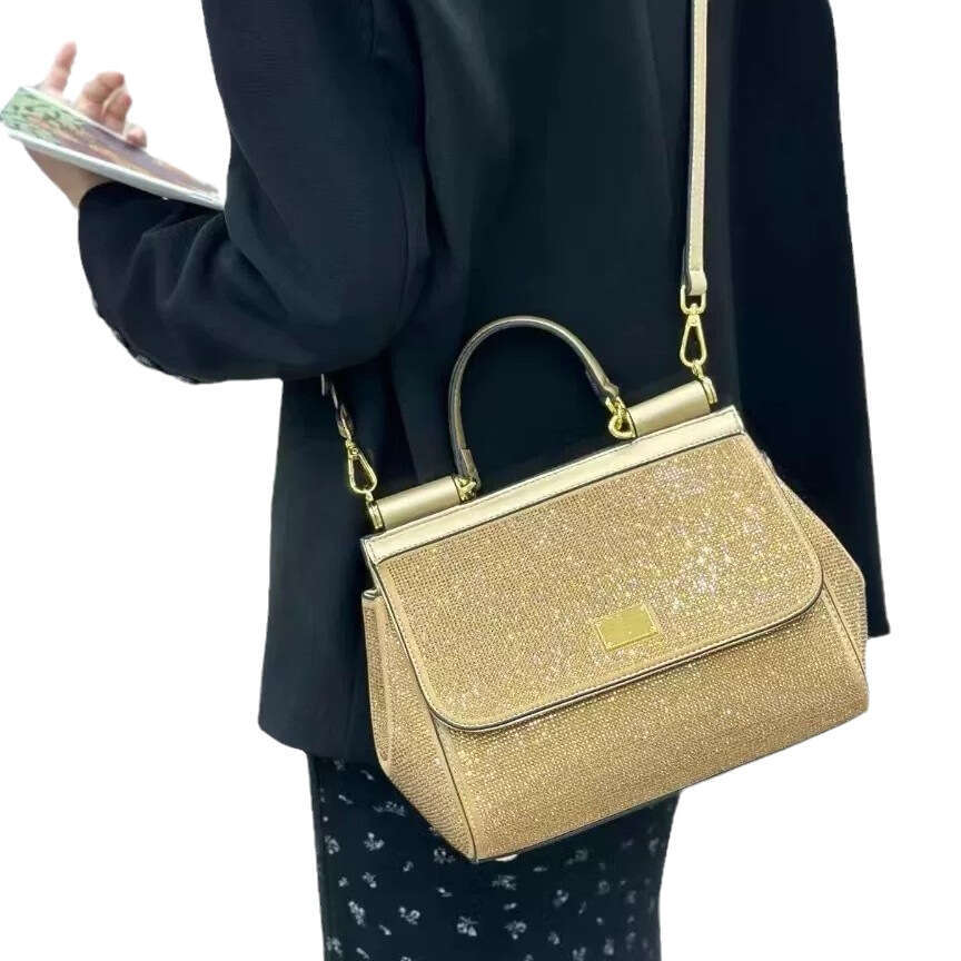 Handbag with High-End Fashion Diamonds for Women 2025 New Light Luxury Versatile Shoulder Crossbody Bag Trend