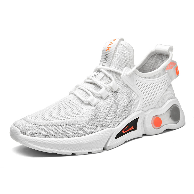 Spring Couple Shoes Foreign Trade Men's Shoes Flyknit Breathable Designer Shoes Low-top Trendy Shoes Women's Free Delivery Of Sneakers Runni