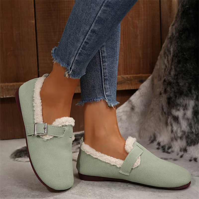 hot Free shipping designer Casual Shoes for woman winter vintage soft sole versatile classic comfortable khaki brown green shoes