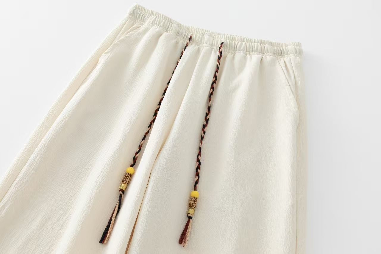 2025 New Style Casual Pants for Men and Teenagers, Embroidered Straight-Leg Pants, Sports Loose Long Pants