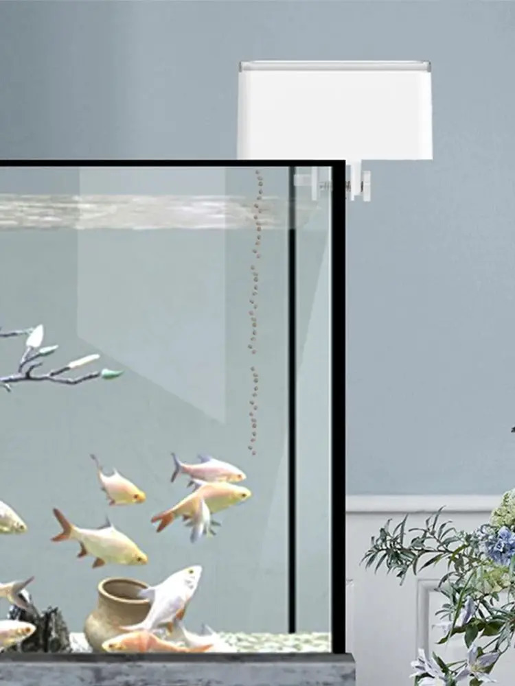 LED Aquarium Digital Fish Tank 70ml Intelligent Digital Automatic Fishes Feeder with Timer Pet Feeding Fish Food Dispenser Food 250613