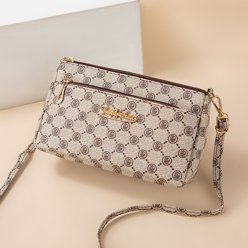 Free Shipping 2025 New Designer Bag Fashionable Multi-layer Women's Mobile Phone Handbag High-end Casual High-quality Shopping Bag