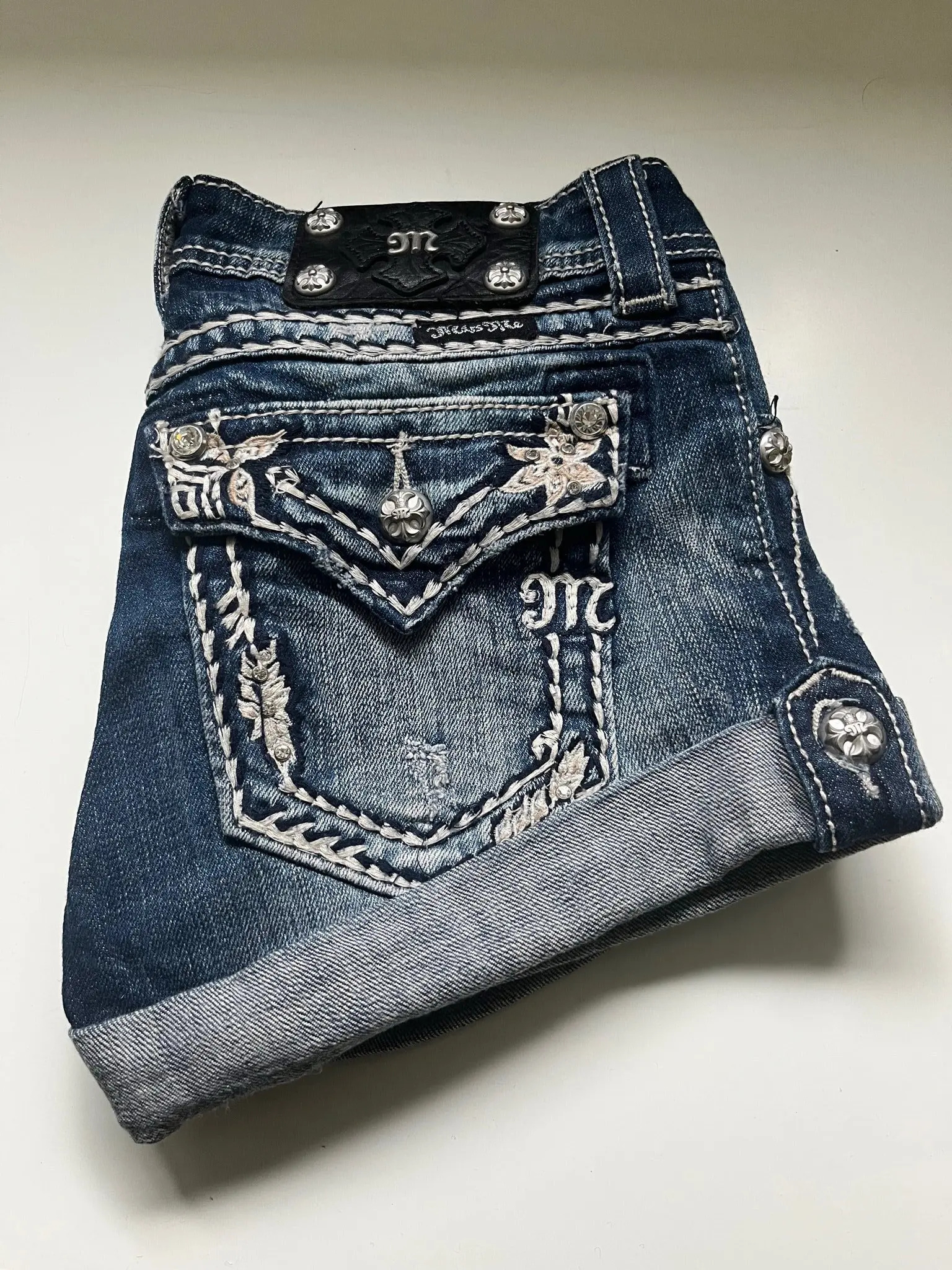 Gothic Women Denim Shorts Y2K Short Skirt Hip Hop Pocket y Retro Blue Baggy High Waist Slim Fit Mini 250612