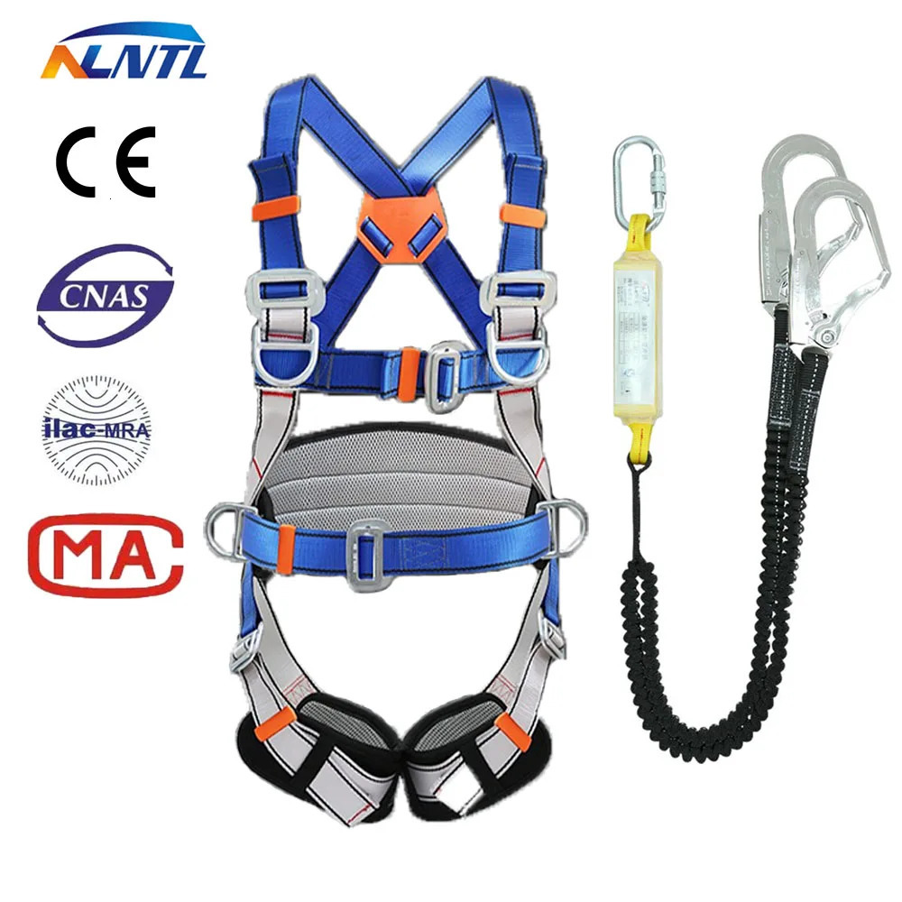 Aerial Work Safety Belt Construction Protection Highaltitude Rock Climbing Outdoor Expand Training Full Safe Rope 250611