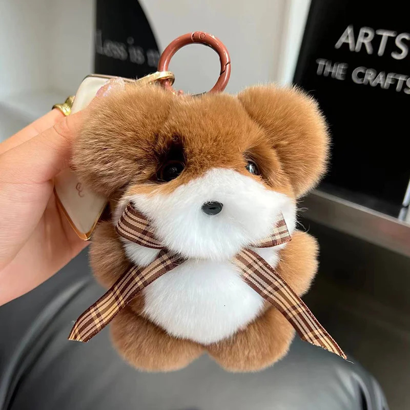 Small Bears Stuffed Plush Toy Mini Bear Doll Toy Keychain Bag Pendant Wedding Decoration Children Birthday Party Gifts 250610