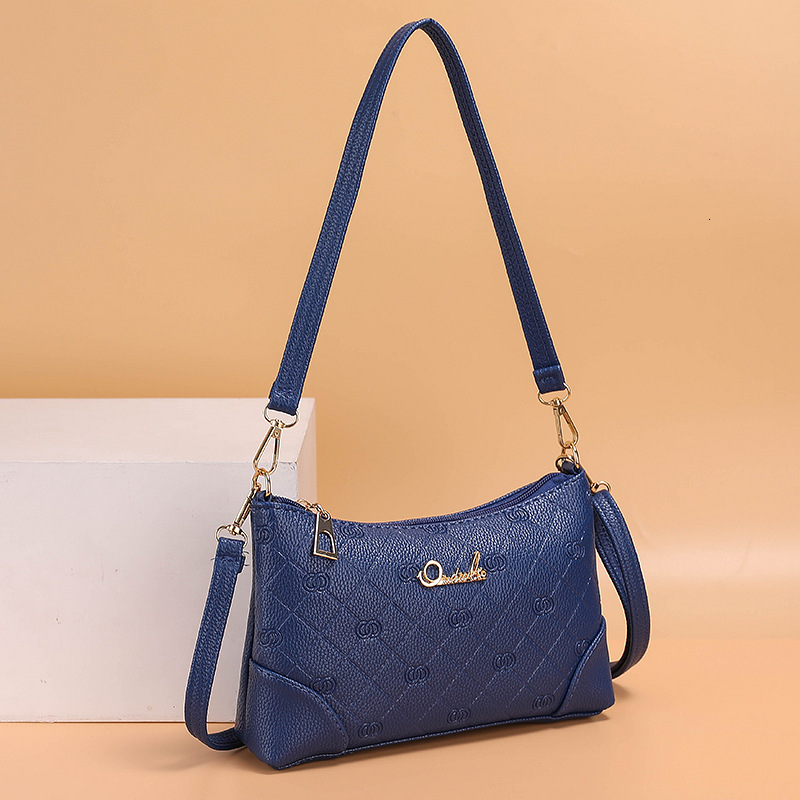 Free Shipping 2025 New Designer Bag Women's Solid Color Single Shoulder Handbag Casual High-quality Shopping Bag