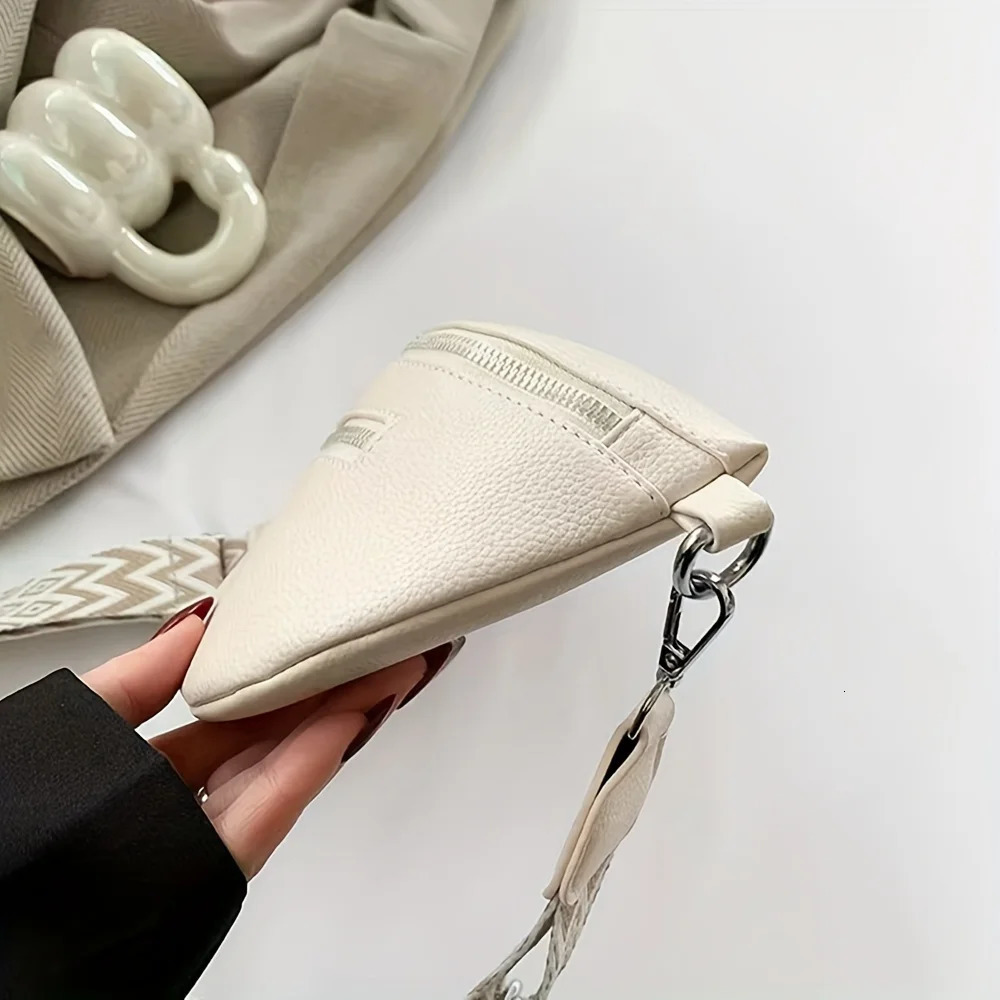 Soft Leather Women Fashion Casual Fanny Pack Saddle Bag Chest Single Shoulder Crossbody Travel Mobile Phone 250612