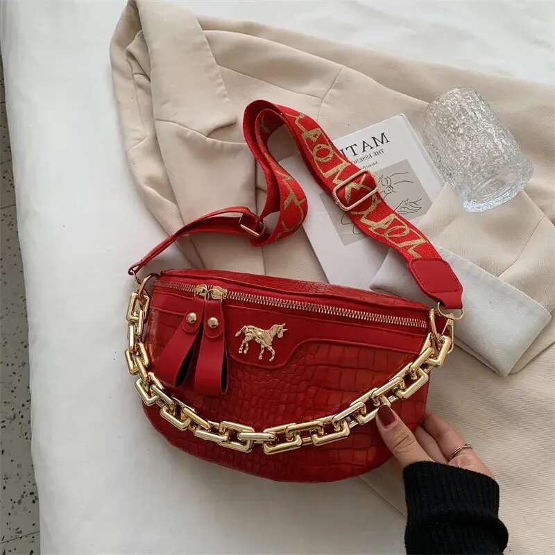 Designer Shoulder Bag Free Shipping New Bags Womans Chest Pack Female Black Single Armpit Handheld Casual Crossbody Free shipping
