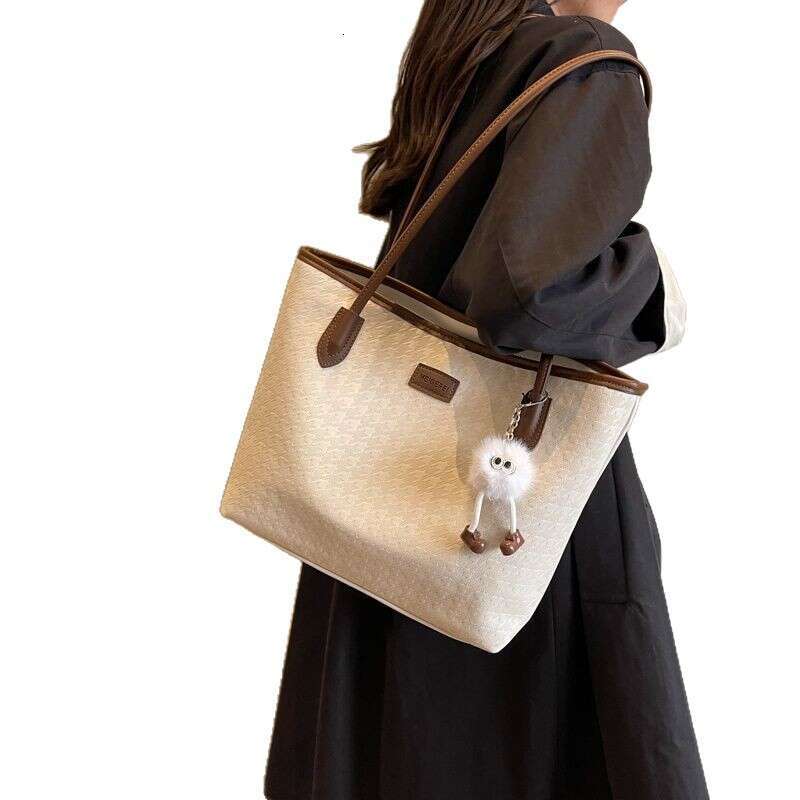 Large Capacity Women, New Casual Shoulder for Work, College Students, Class, Commuting Tote Bag